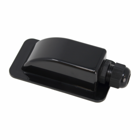 Photonic Universe Waterproof black single cable entry gland (3-7mm) - Dyna-mo Solar - Van Life Living
