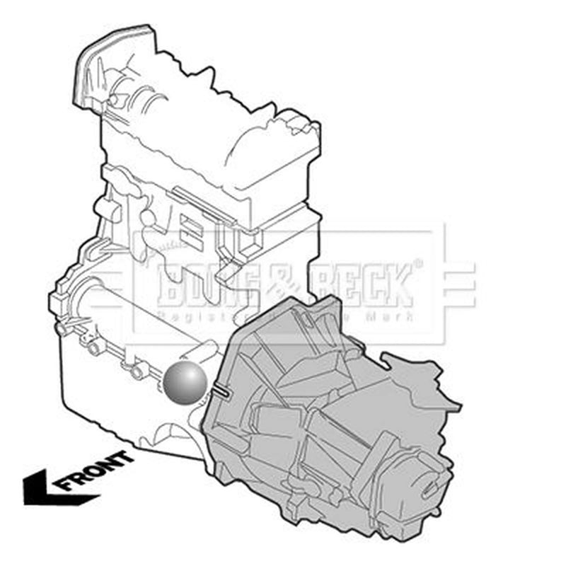 Borg & Beck Engine Mount Mounting BEM4238