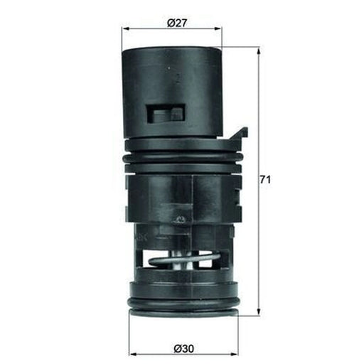 Mahle Oil Cooling Thermostat TO 7 75