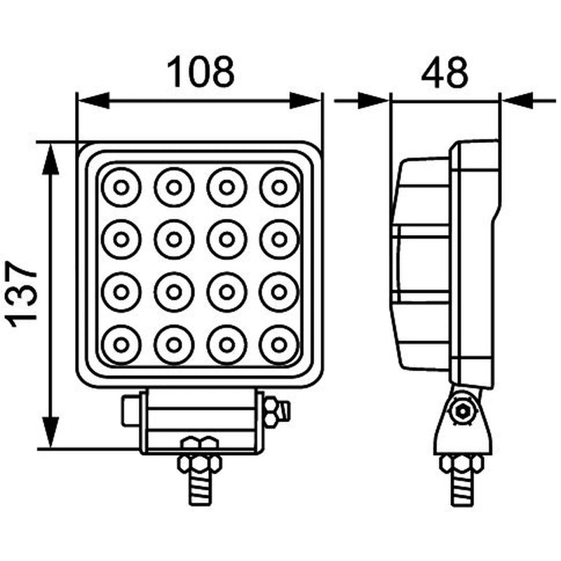 Hella Worklight High 1GA 357 106-032