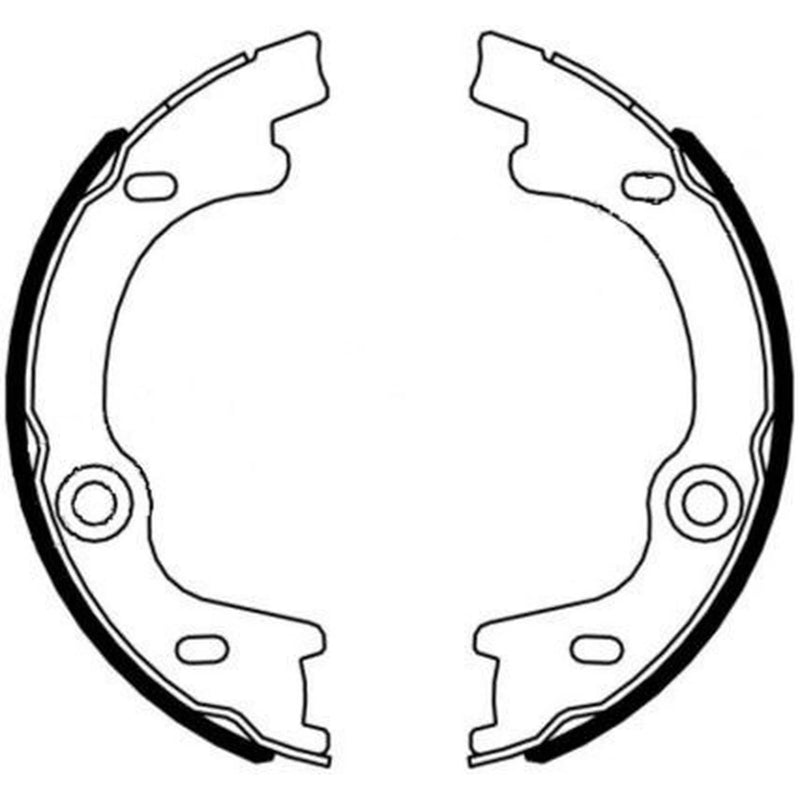 Mintex Parking Brake Shoe Set MFR676