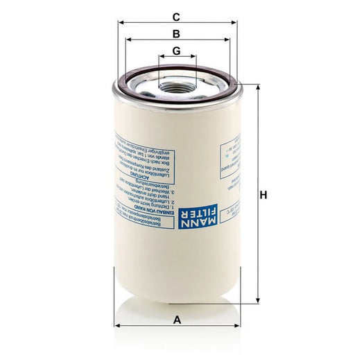 MANN-FILTER Ef 76mm LB 719/2