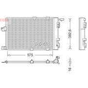Denso Air Conditioning Condenser fits Opel Astra G 1998-2005 1.2 1.4 1.6 1.8 2.0