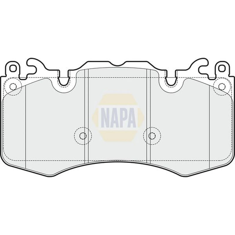 NAPA Front Brake Pad Set NBP1593