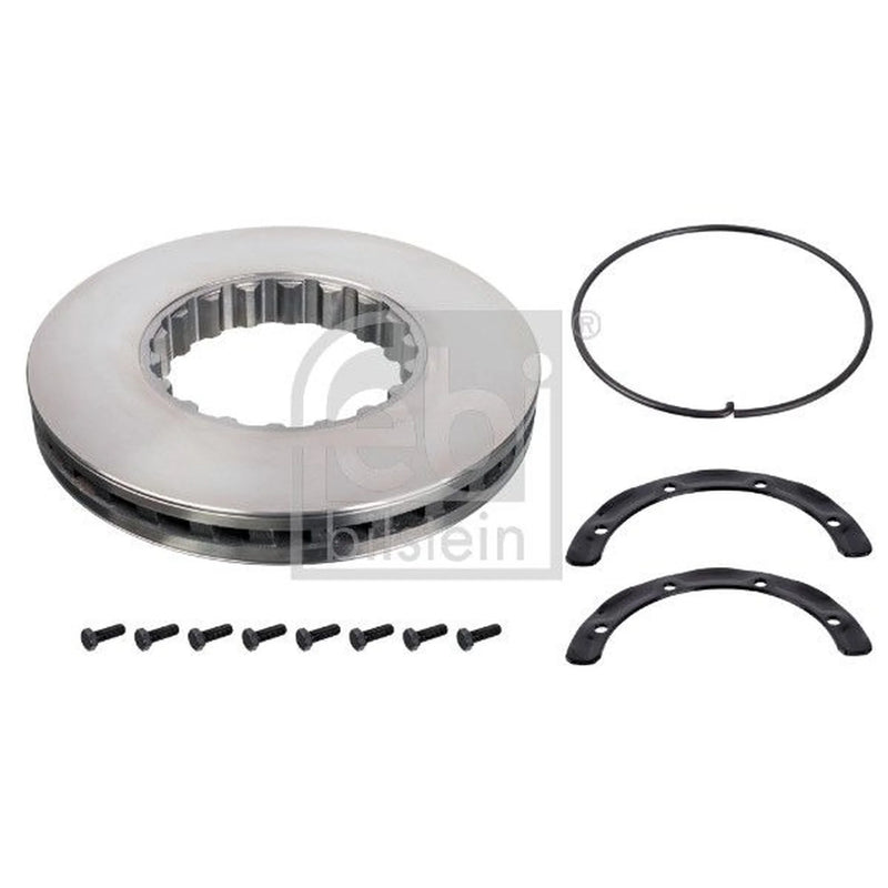 Febi Brake Disc Set Vented Front 104672