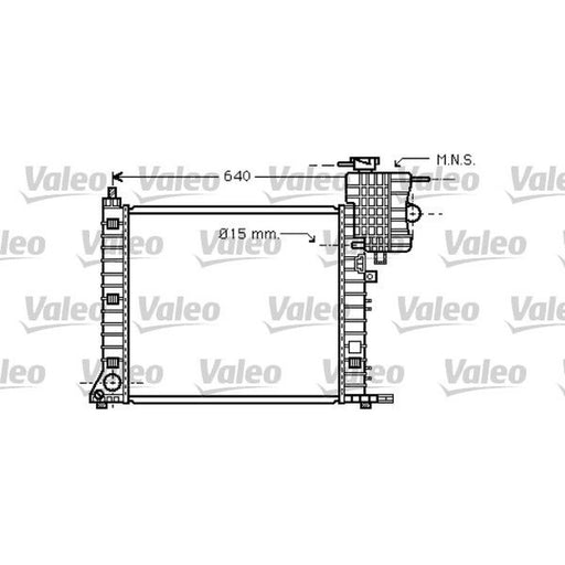 Valeo Engine Radiator 734669