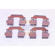 NAPA Brake Pad Accessory Fitting Kit Rear NFK1486