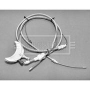 Borg & Beck Handbrake Cable Right Rear BKB1147
