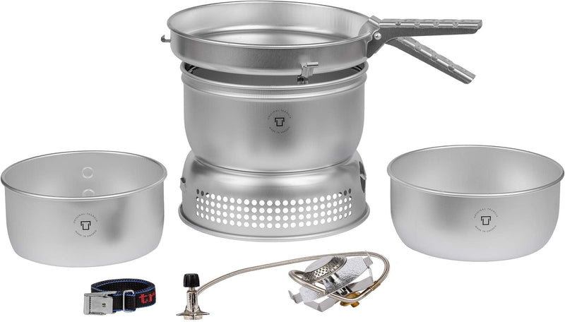 Trangia Trangia 25-2 GB Stove Alloy pans with Kettle & Gas Burner - Trangia - Van Life Living
