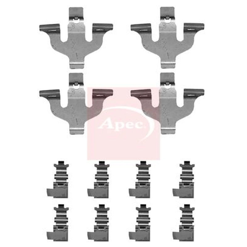 Apec Brake Pad Accessory Fitting Kit Front KIT1596