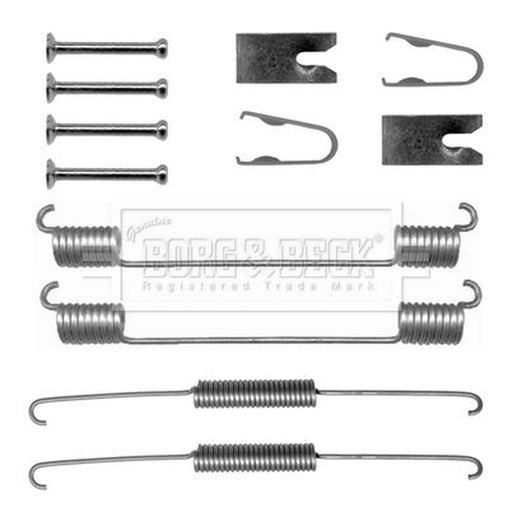 Borg & Beck Brake Shoe Accessory Kit Rear BBK6253
