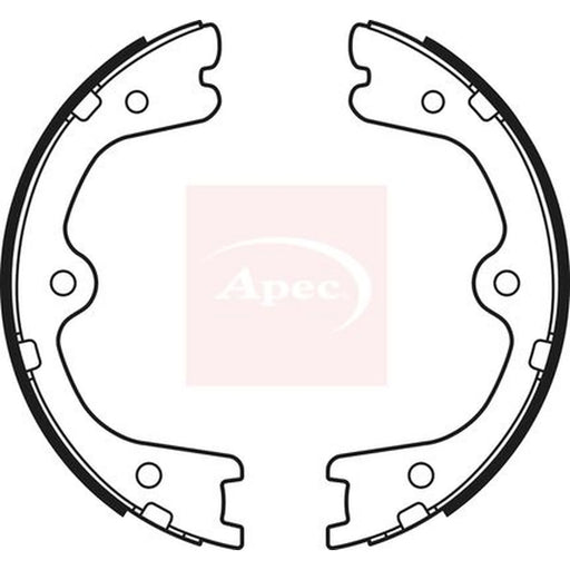 Apec Parking Brake Shoe Set SHU751