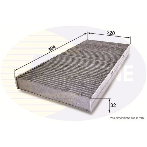 Comline Cabin Air Filter (Pollen Filter) EKF250A