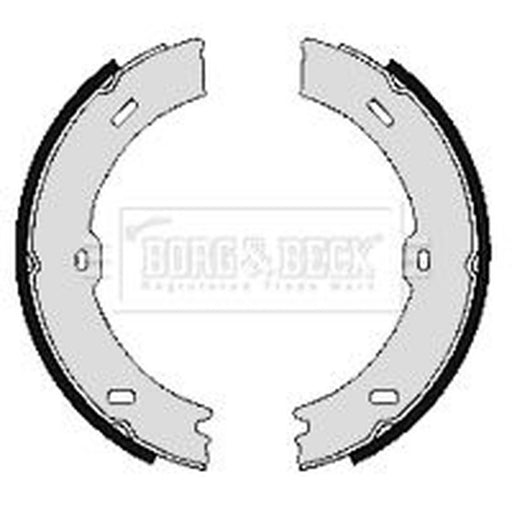 Borg & Beck Parking Brake Shoe Set BBS6371