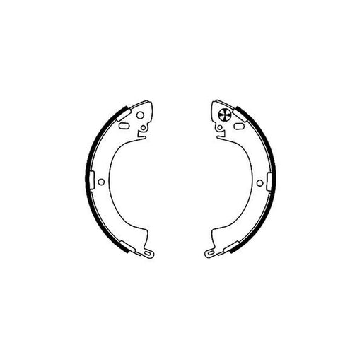 Mintex Brake Shoe Set Axle Kit MFR215