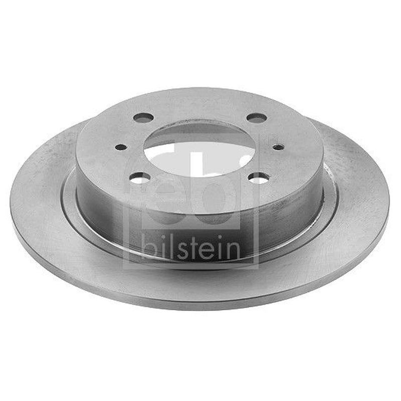 Febi 2 x Solid Rear Brake Discs 15893-x2