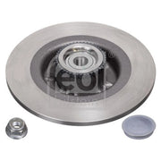 Febi 2 x Solid Rear Brake Discs 24290-x2