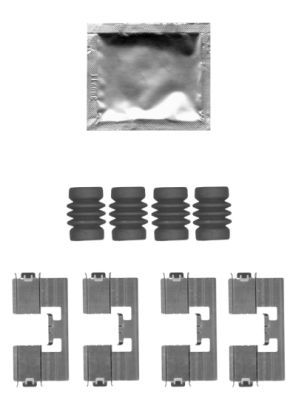 Textar 82516700 Accessory Kit, disc brake pad