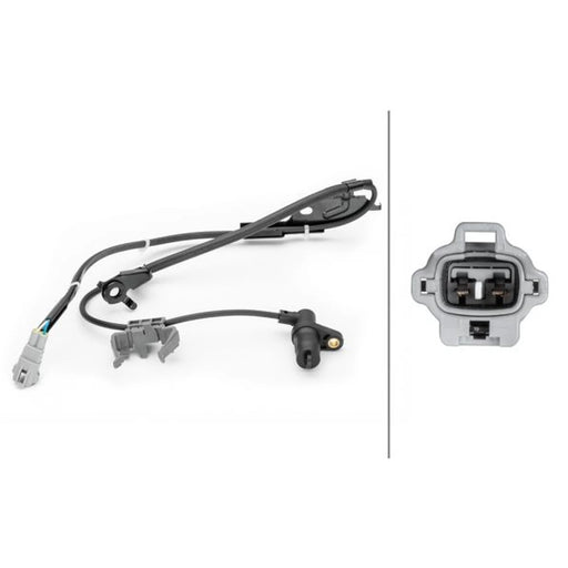 Hella ABS Wheel Speed Sensor Front 6PU 230 040-801