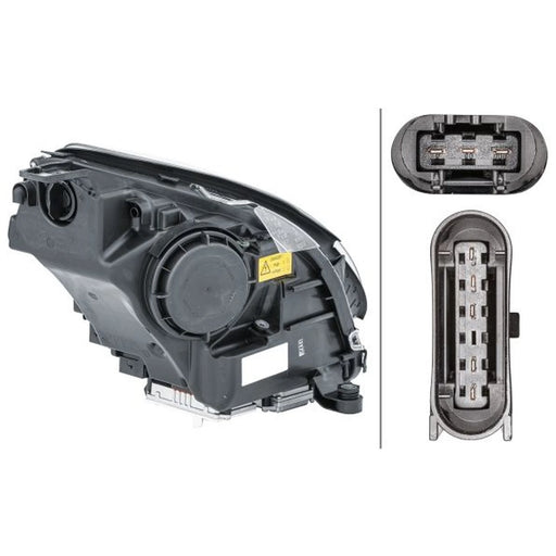 Hella Headlight Headlamp D2S/H7 Left 1ZL 263 037-311