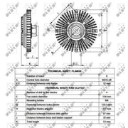 NRF Radiator Fan Clutch 49516