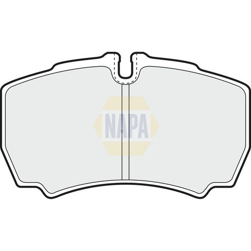 NAPA Rear Brake Pad Set NBP1054