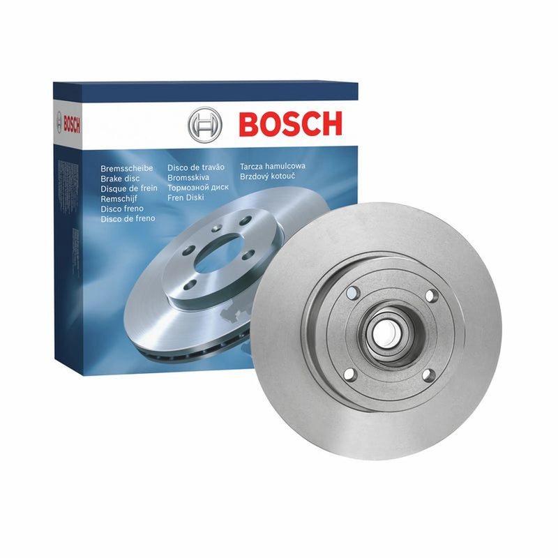 Bosch 2 x Solid Rear Brake Discs 0986479278-x2