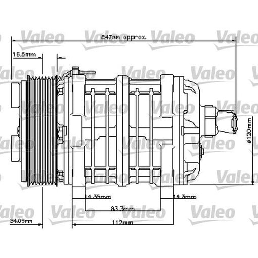 Valeo Air Conditioning Compressor 815818