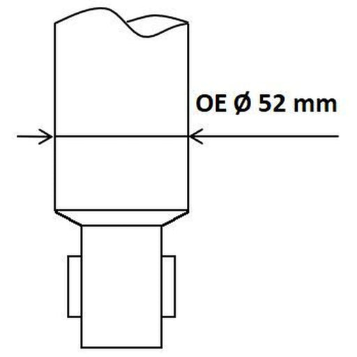 KYB Shock Absorber Damper Strut Rear 3458002