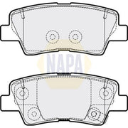 NAPA Rear Brake Pad Set NBP1785