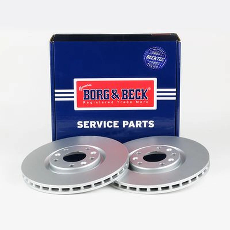 Borg & Beck 2 x Vented Front Brake Discs BBD5216