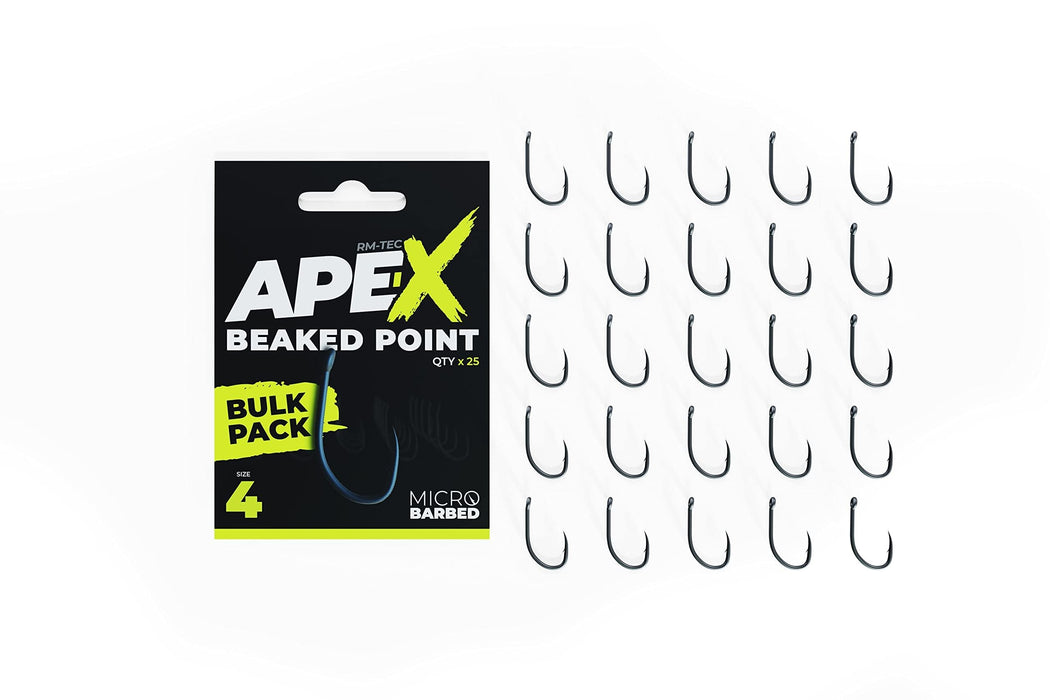 RidgeMonkey Ape-X Beaked Point Barbed Size 4 Bulk Pack - RidgeMonkey - Van Life Living