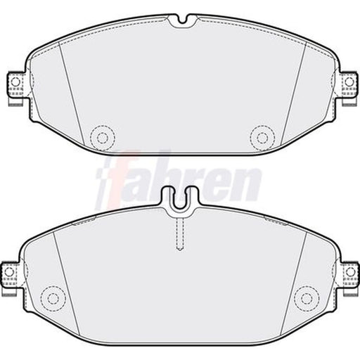 Fahren Front Brake Pad Set fits Mercedes-Benz C-Class 2014-2023