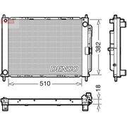 Denso Complete Cooling Module fits Renault Clio III 2005-2014