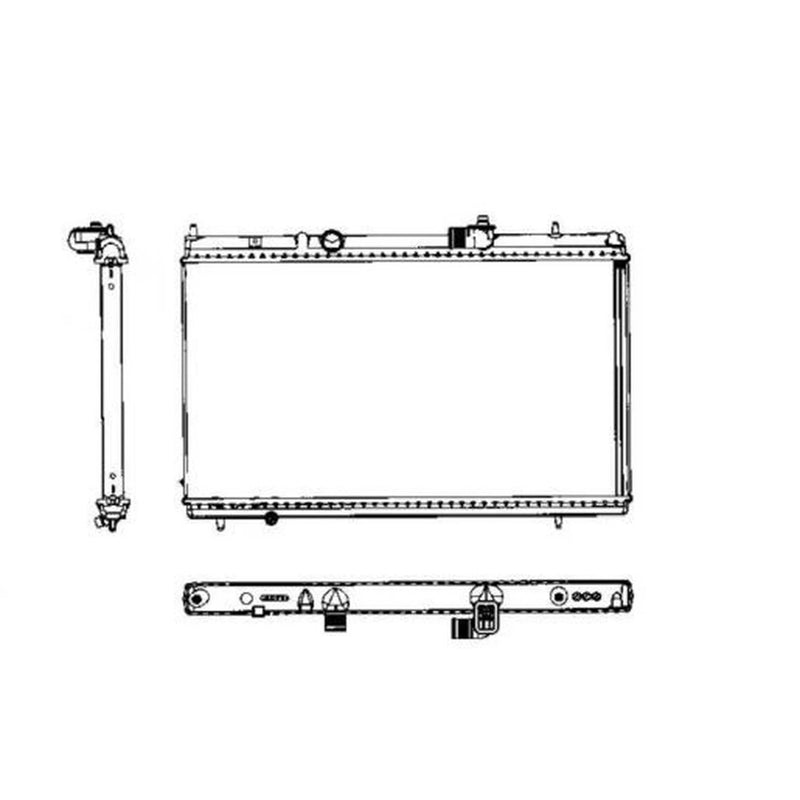 NRF Engine Radiator 50466