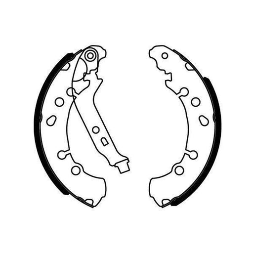 Mintex Brake Shoe Set Axle Kit MFR639