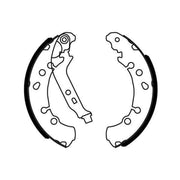 Textar Brake Shoe Set Axle Kit 91075000