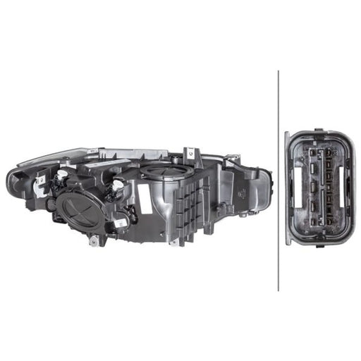 Hella Headlight Headlamp W6W Left 1LJ 354 983-031