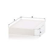 MANN-FILTER Cabin Air Filter (Pollen Filter) below the CU 28 016