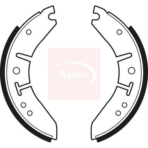 Apec Brake Shoe Set Axle Kit SHU132