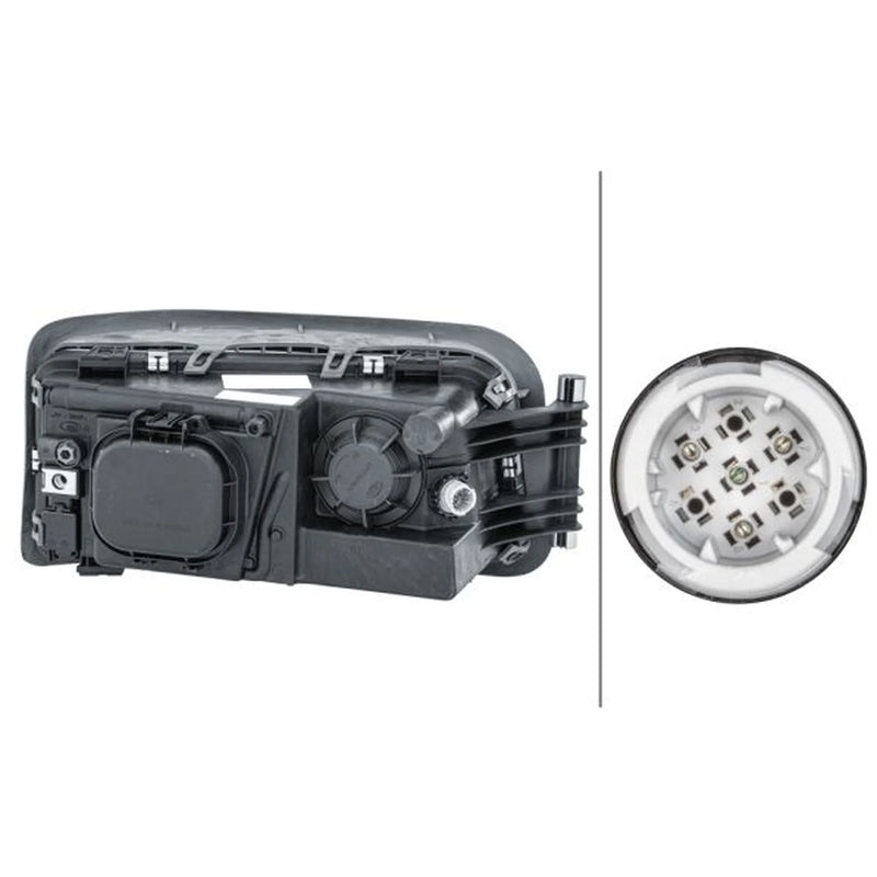 Hella Headlight Headlamp W5W Left 1EH 354 984-011