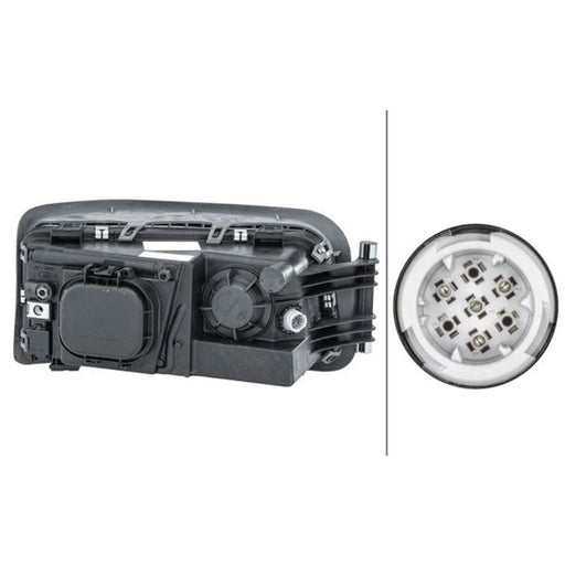 Hella Headlight Headlamp W5W Left 1EH 354 984-011