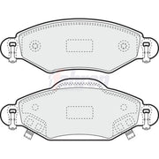 Fahren Front Brake Pad Set fits Toyota Yaris/Vitz 1999-2005 1.0 1.3 1.4