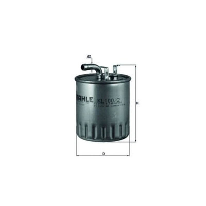 Mahle Fuel Filter Element KL 100/2