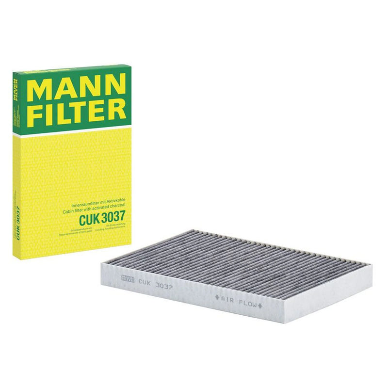 MANN-FILTER Cabin Air Filter (Pollen Filter) Eng.compart. CUK 3037