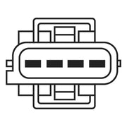 Bosch O2 Lambda Oxygen Sensor after catalytic converter 0 258 003 723
