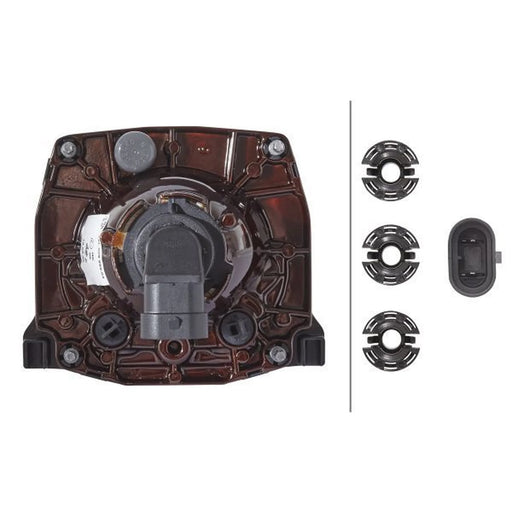 Hella Headlight Headlamp H7 Right 1BL 009 999-041
