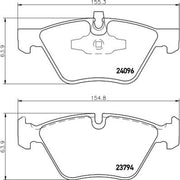 Mintex Front Brake Pad Set MDB2699