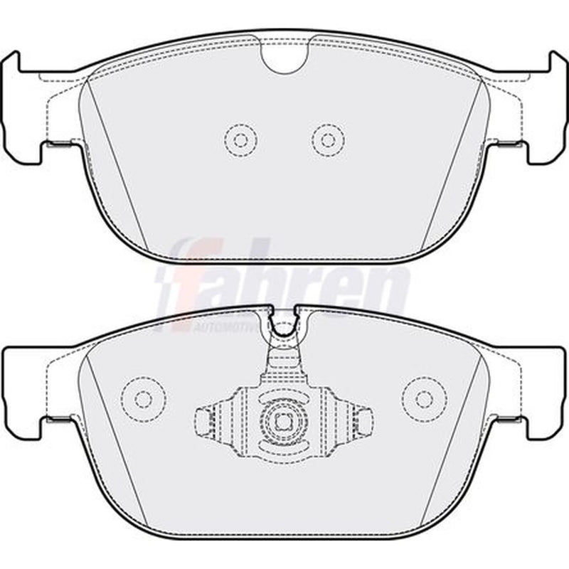 Fahren Front Brake Pad Set fits Polestar Polestar 2 2019-2023
