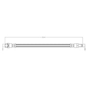 Abtex Brake Hydraulic Hose Line Right ABH1220